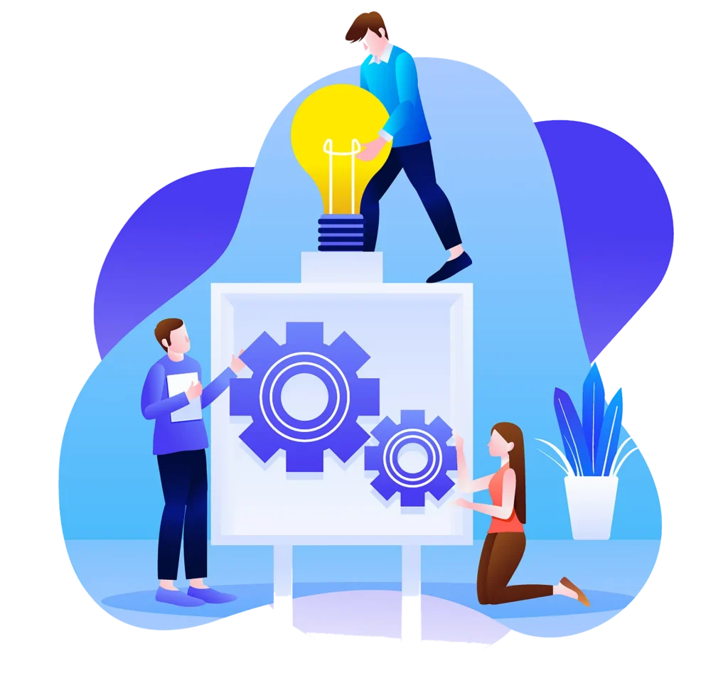 Shows the interaction between the individuals, freelance business consultant in calicut