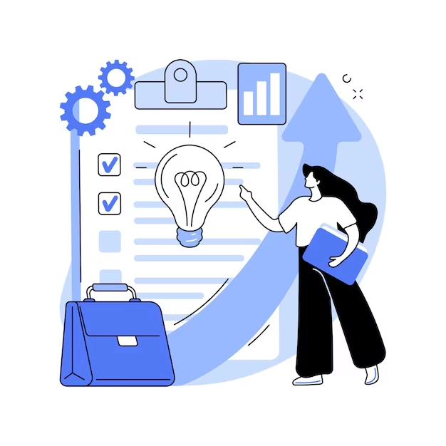 Freelance business consultant in Calicut planning strategy with a checklist, ideas, and growth.